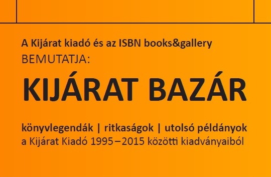 Kijárat Bazár az ISBN-ben!